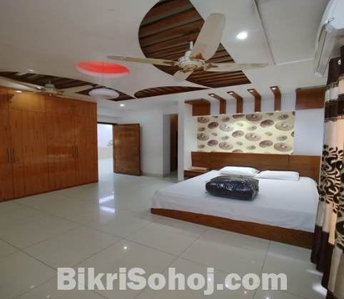 4-Bed Furnished Flat for Rent in Bashundhara R/A